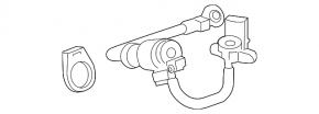 Supapa de purjare a vaporilor de combustibil BMW X5 F15 14-18 cu Senzor