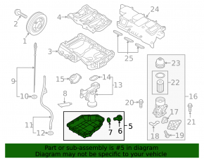 Поддон Kia Sorento 10-15 3.3