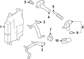 Bobină de aprindere pentru Subaru Forester 25-26 2.5