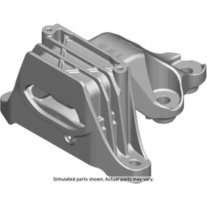 Подушка АКПП левая Chevrolet Equinox 18-24 LYX, LSD, FWD