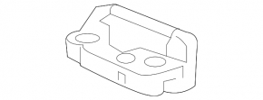 Ornamente laterale dreapta Mercedes Clasa C W205 300/400/450/43/63 15-21 negru