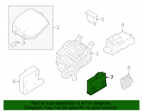 Unitate de control ușă stânga față Mazda 3 19-26