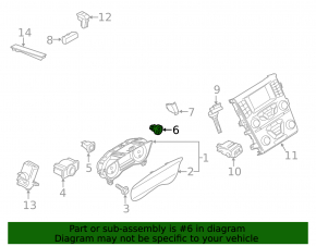 Кнопка Start-Stop Ford Fusion mk5 13-16