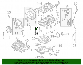 Регулятор давления масла Audi A4 B9 17-25 2.0T