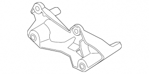 Кронштейн подушки АКПП BMW 5 F10 12-16 2.0T RWD