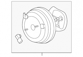 Вакуумный усилитель Subaru Forester 14-15 SJ 2.0