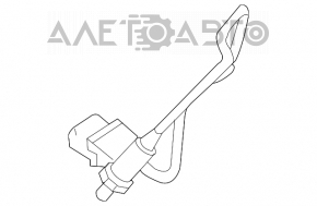 Лямбда-зонд левый первый BMW X5 E70 07-13 950мм