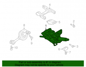 Рулевая колонка Audi A4 B8 13-16 рест