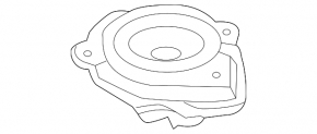 Динамик задней полки центральный Ford Fusion mk5 13-20 Sony 25W