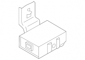 Transmission CVT Shift Lock Control Module Nissan Murano z50 03-07