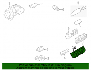 Управление климат-контролем VW CC 08-17