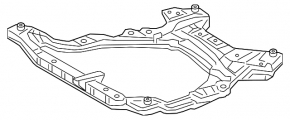 Подрамник передний Lexus RX 23-26