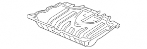 Защита задняя Honda CRV 17-22