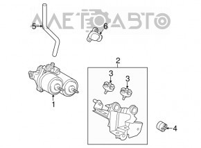 Senzor de forță la pedala de frână pentru Toyota Avalon 13-18