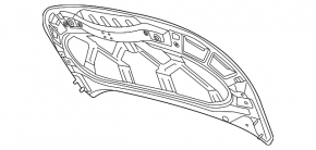 Капот голый Volkswagen ID.4 21-26