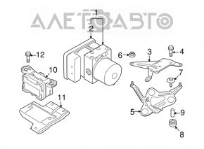 ABS АБС BMW 335i e92 07-08