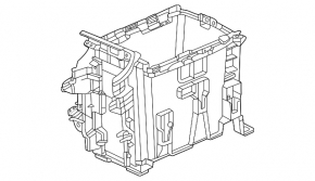 Бокс центральной консоли Honda Civic XI FE/FL 22-26