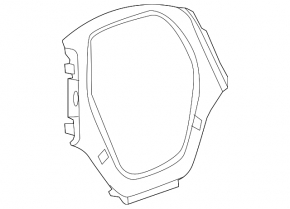 Кнопки руля Chevrolet Camaro 16-23 с рамкой