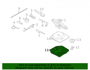 Набор инструмента комплект Audi A4 B8 08-16 седан