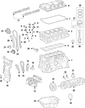 Клапан VVTi выпуск Mitsubishi Lancer 10-17 2.0, 2.4