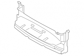 Deflector inferior radiator BMW F30 13-16 N20