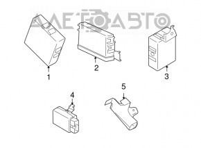 Keyless entry unit Subaru Forester 08-11 SH