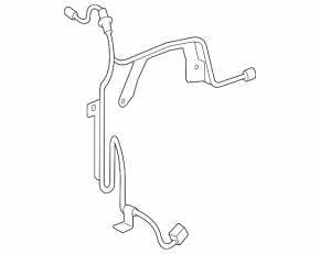 Cablu senzor ABS spate stânga Lexus IS250 IS300 IS350 06-13