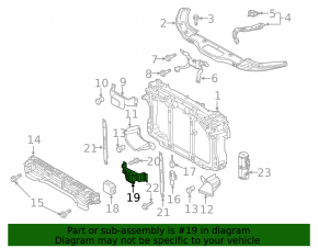Кронштейн радар круиза Mazda 6 14-17