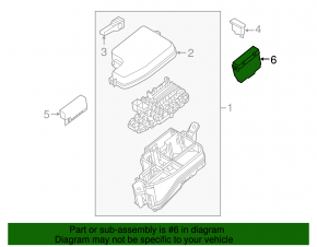 BCM body control module Mazda 6 14-17