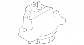 Suport motor stânga pentru Land Rover Range Rover Velar 18-20 2.0T