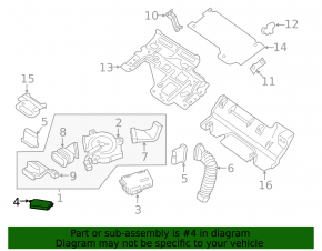 DRIVER SEAT CONTROL MODULE Nissan Pathfinder 13-20