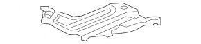 Защита днища передняя Honda CRV 12-16