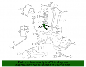 Датчик уровня топлива Audi A4 B9 17-19 2.0T