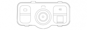Управление светом Mercedes W167 GLE 350 450 20-23 под парктроники с кнопкой паркинга