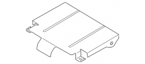 Крышка ECU компьютера двигателя Audi Q3 8U 15-18