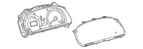 Щиток приборов Lexus Hs250h 10-11 царапины, сломана защелка