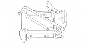 Домкрат Ford Fiesta 11-19 4d