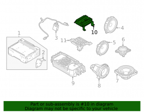 Amplificator audio Meridian pentru Kia EV6 22-24