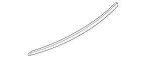 Молдинг заднего бампера Mazda CX-9 16-23