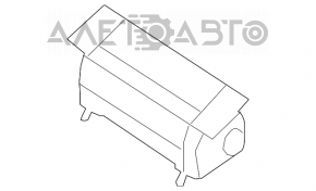 Подушка безопасности airbag пассажирская в торпеде Mercedes W221