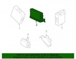 MULTIFUNCTION module Subaru Forester 08-10 SH
