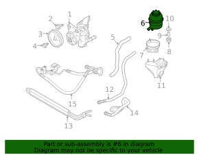 Бачок ГУР BMW 1 E82 08-13 128i, 135i, AWD
