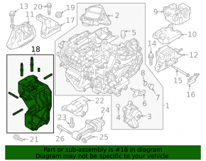 Suport motor Kia Niro 23-26 EV