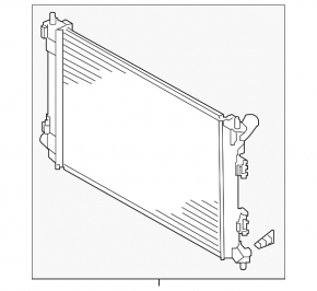 Radiator răcire cu apă Kia Forte 2014-2018 2.0
