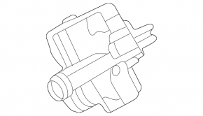 Замок лючка бензобака Toyota Highlander 20-26 2.4t, 3.5