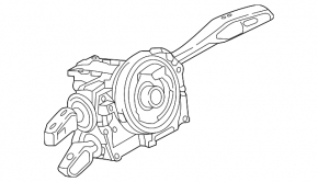 Ansamblu comutatoare coloană direcție Audi Q8 19-25 fără radar