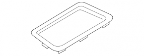 Лоток багажника мелкий BMW 3 F30 12-18
