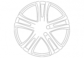 Диск колесный R19 VW Tiguan 09-16 бордюрка