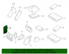 Блок Body Domain Controller BDC BMW 3 G20 19-26