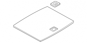 Capacul portbagajului Audi Q3 8U 15-18 negru